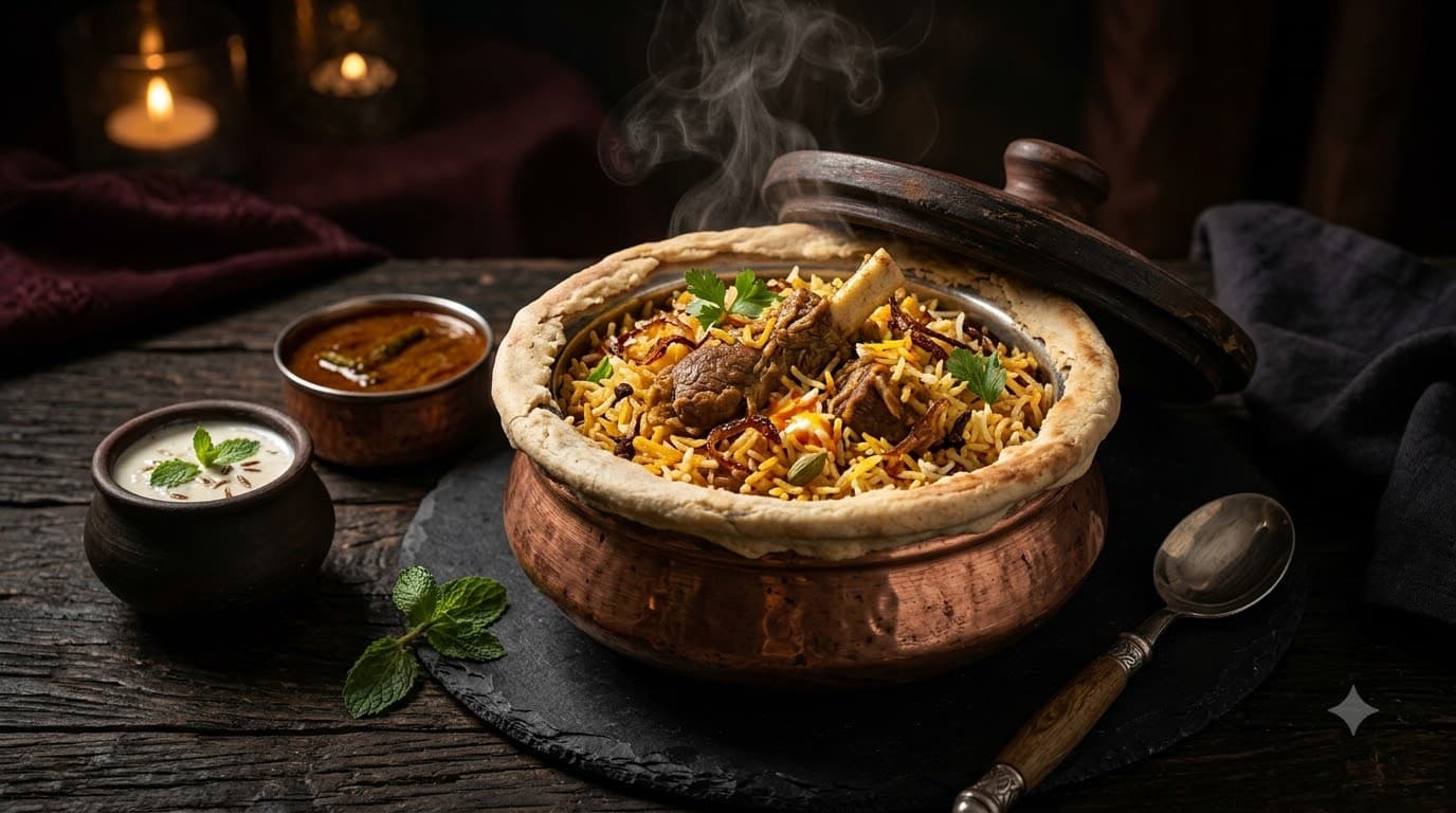 Mutton Dum Biryani